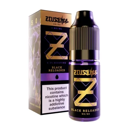 Zeus Juice Black Reloaded 10ml E-Liquid - Image 2