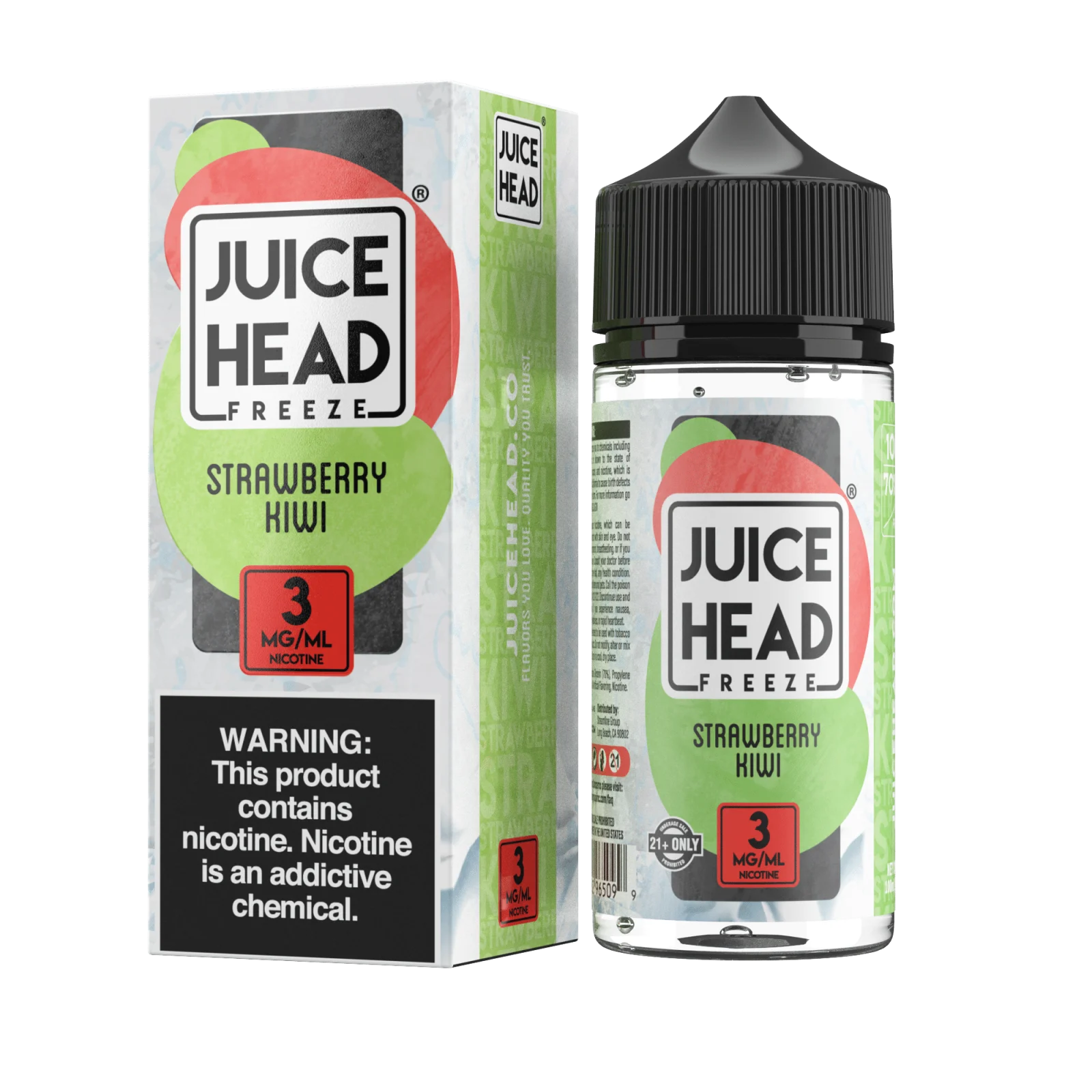 Strawberry Kiwi Freeze by Juice Head Freeze – 100mL