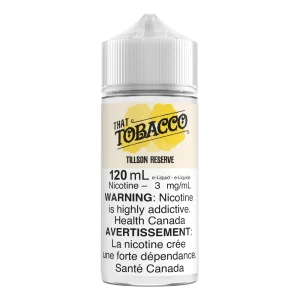 That Tobacco 120mL E-liquid - Tillson Reserve