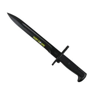 Hunt-Down - 15″ Black Spear-Point Bayonet Knife