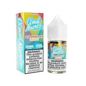 Cloud Nurdz Strawberry Lemon Iced Nic Salt - (30mL)