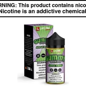 APPLE RINGS BY GUMMY O’S SHIJIN VAPOR 100ML