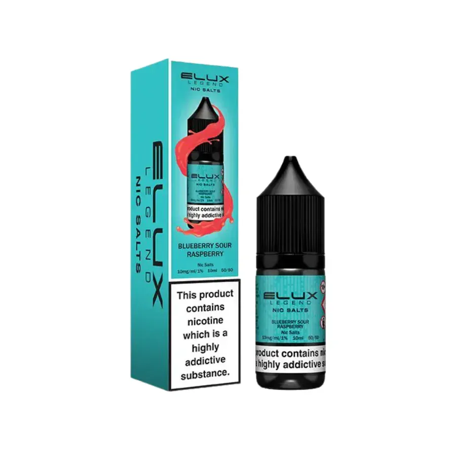 Blueberry Sour Raspberry Nic Salt By Elux Legend