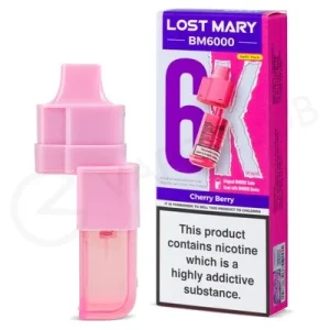 Cherry Berry Lost Mary BM6000 Refill Pod