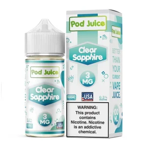Clear Sapphire by Pod Juice – 100mL