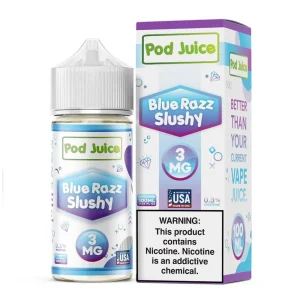 Blue Razz Slushy by Pod Juice – 100mL