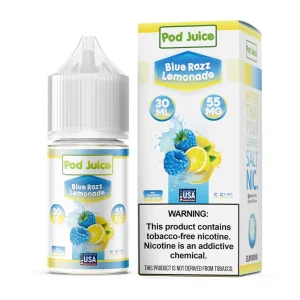 Blue Razz Lemonade by Pod Juice Salt – 30mL