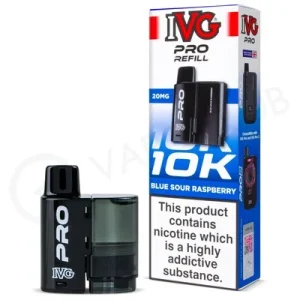 Blue Sour Raspberry IVG Pro 12 Refill Pack