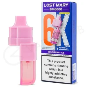 Blackberry Ice Lost Mary BM6000 Refill Pack
