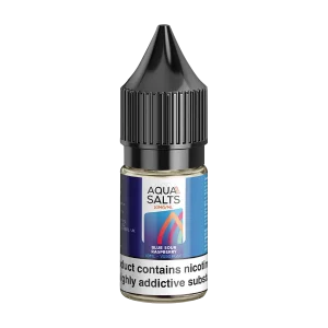 Blue Sour Raspberry Nic Salt by Aqua Salts 10ml