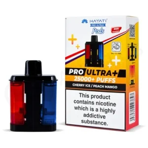 Cherry Ice & Peach Mango Hayati Pro Ultra Plus Refill Pod