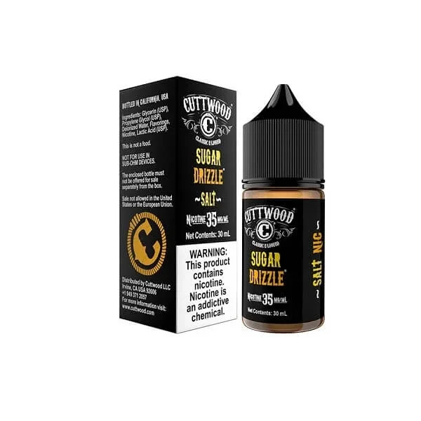 Sugar Drizzle | Cuttwood Vapors Salt Nic | 30ml (Final Closeout) - Image 2
