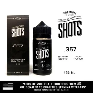 .357 (Strawberry Rum Punch) 0mg | Shots | Squid Industries | 120ml (Final Closeout)