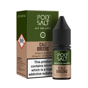 Pod Salts Fusions - Amnesia Mango 10ml Nic Salt Eliquid