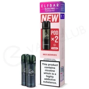 Mixed Berries Elf Bar Elfa Pro Prefilled Pod