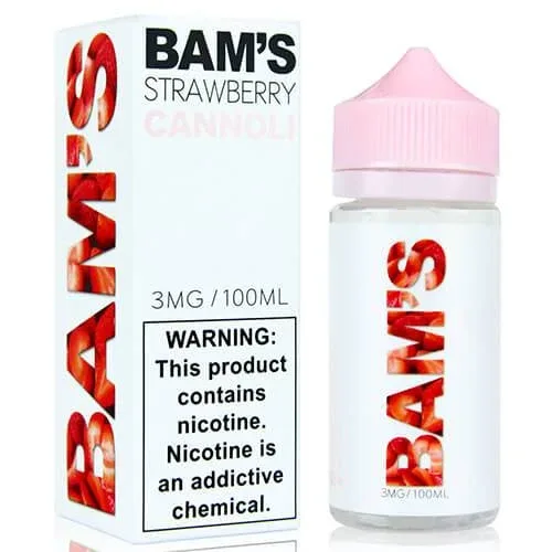 Strawberry Cannoli | Bam Bams Cannoli | 100ml (Final Sale) - Image 2
