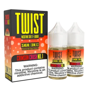Crimson Crush No. 1 Salt by Twist E-Liquid – 30mL x 2
