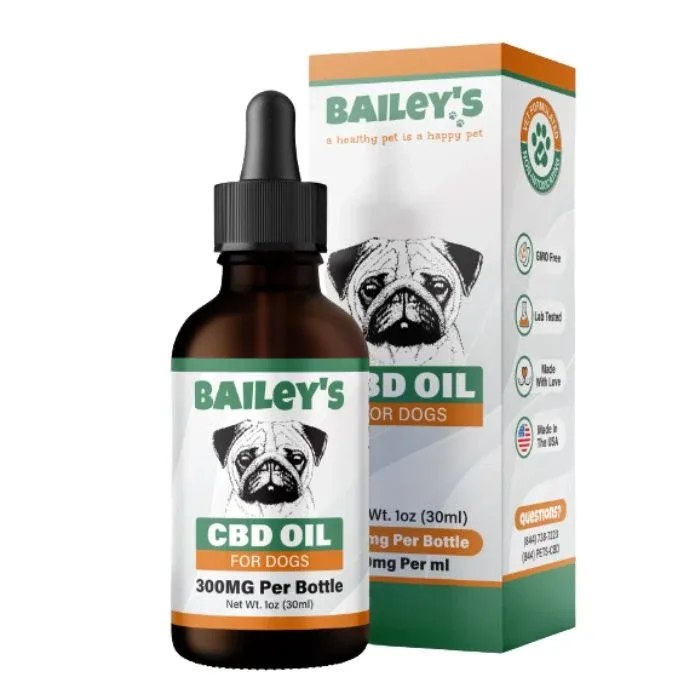 Bailey's CBD Oil For Dogs