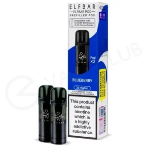 Blueberry Elf Bar 600 Prefilled Pods
