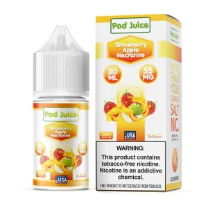 Strawberry Apple Nectarine by Pod Juice Salt – 30mL