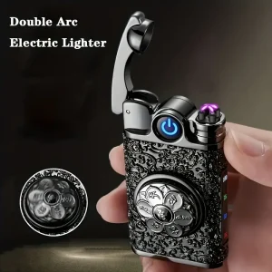 Metal Windproof Flameless Plasma Lighter