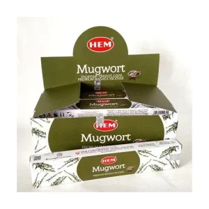 HEM – Mugwort Premium Hand-Rolled Masala Incense (15g)