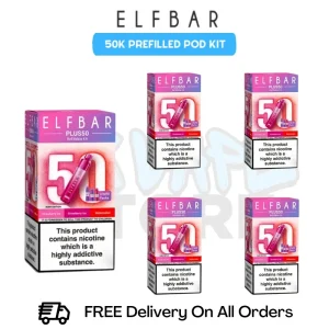 Special Edition Elf Bar Plus 50k Prefilled Pod Kit Box Of 5