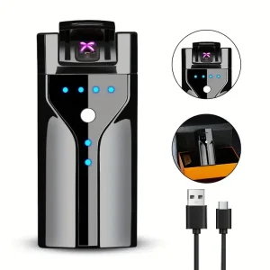 Windproof USB Rechargeable Electric Lighter