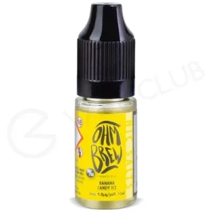 Banana Candy Ice E-Liquid by Ohm Brew 50/50 Nic Salts