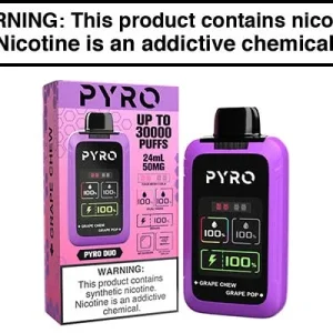 PYRO DUO 30K PUFF DISPOSABLE VAPE