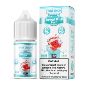 Jewel Mint Lush Freeze by Pod Juice Salt – 30mL