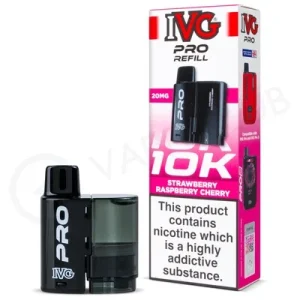 Strawberry Raspberry Cherry IVG Pro 12 Refill Pack