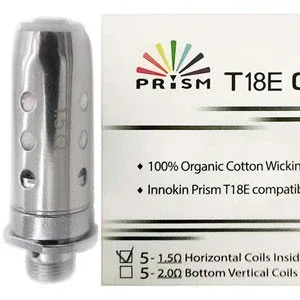 Innokin T18e Prism Coils 1.5ohms 5pk