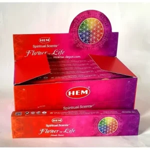HEM Spiritual Scents – Flower Of Life Premium Hand-Rolled Masala Incense (15g)