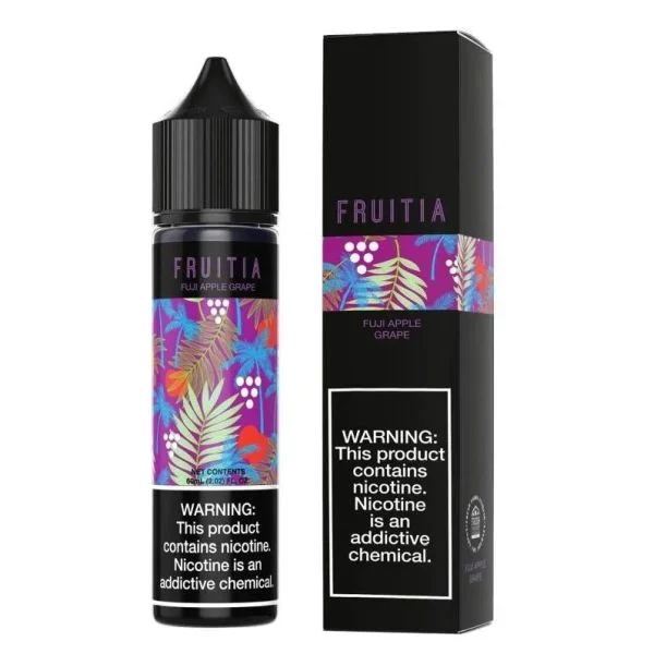 Fuji Apple Grape E-liquid by Fruitia - (60mL)