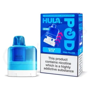 Triple Blue Hula 7000 Prefilled Pods