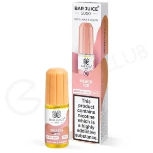 Peach Ice Nic Salt E-Liquid by Bar Juice 5000