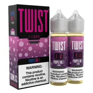 Purple No. 1 by Twist E-Liquid – 60mL x 2