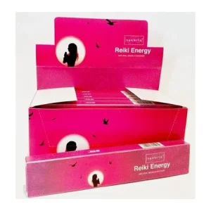Nandita - Reiki Energy Incense Natural & Organic Hand-rolled Masala Incense Sticks 15g