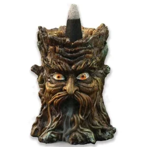 Spooky Tree Small Backflow Incense Burner Tree 3.5”