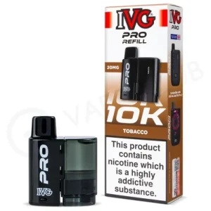 Tobacco IVG Pro 12 Refill Pack