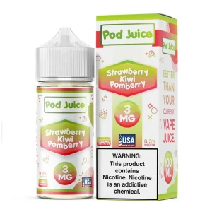 Strawberry Kiwi Pomberry by Pod Juice – 100mL