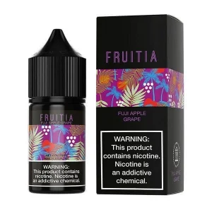 Fuji Apple Grape Nic Salt by Fruitia - (30mL)
