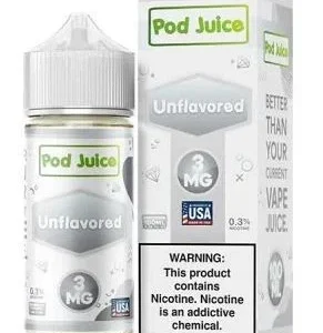 Unflavored | Pod Juice | 100ml (Final Sale)
