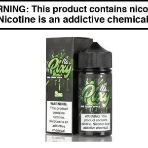 SOUR GREEN APPLE CHILLED BY ITS PIXY SHIJIN VAPOR 100ML