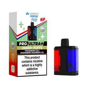 Strawberry Ice / Strawberry Raspberry Ice Hayati Pro Ultra Plus Refill Pack