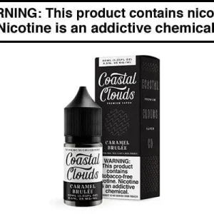 CARAMEL BRULEE BY COASTAL CLOUDS TFN SALTS 30ML