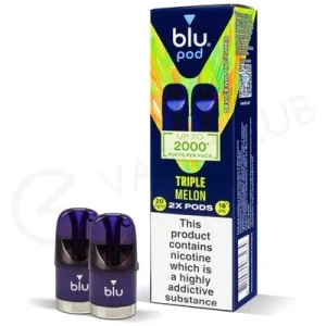 Triple Melon Blu Bar Prefilled Pod