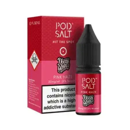 Pod Salts Fusions - Pink Haze 10ml Nic Salt Eliquid