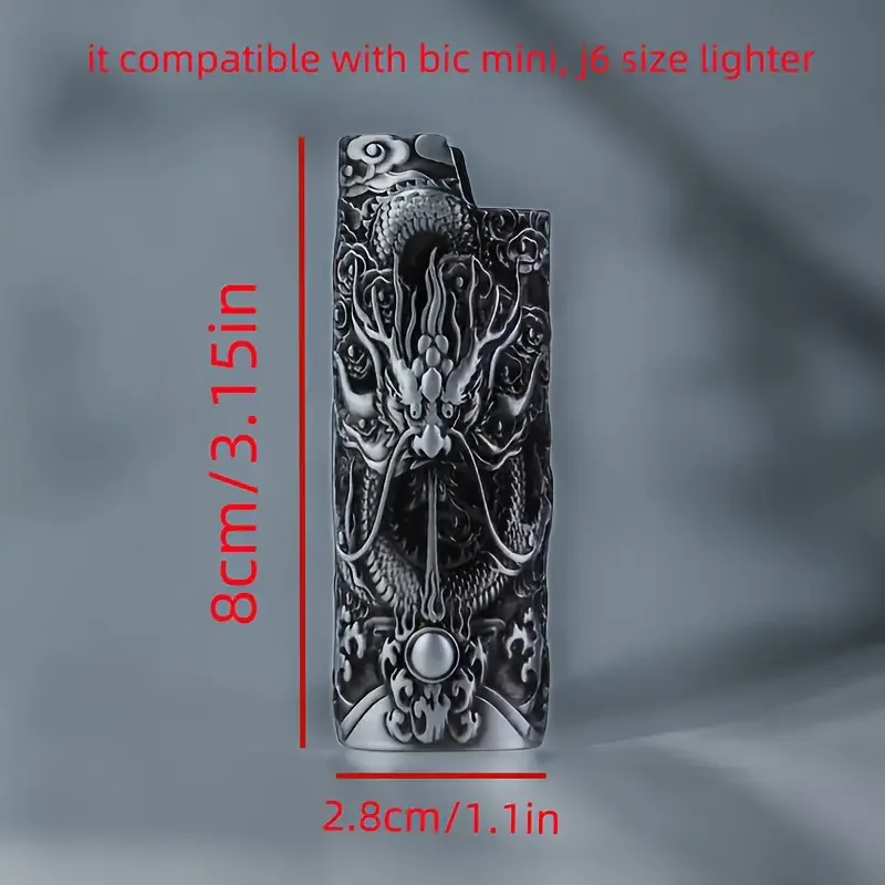 Chinese Dragon Lighter Case - Image 2